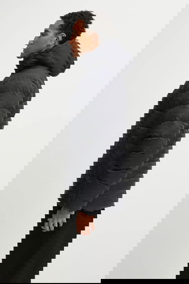 Prešívaná bunda FJÄLLRÄVEN Expedition Hooded Puffer Jacket Čierna | F12500152, 1