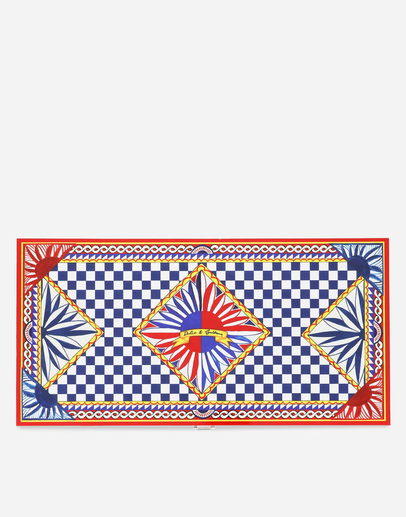 Hry Dolce & Gabbana Checkered Sunburst Plexiglass Poker Set Rôznofarebný | TCC214TCAMYUC036