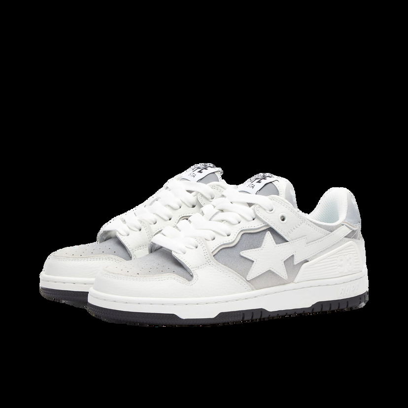 Tenisky a topánky BAPE A Bathing Ape Women's Bape Sk8 Sta #4 Sneakers in White,  | END. Clothing Biela | 001FWJ802058I-WHT