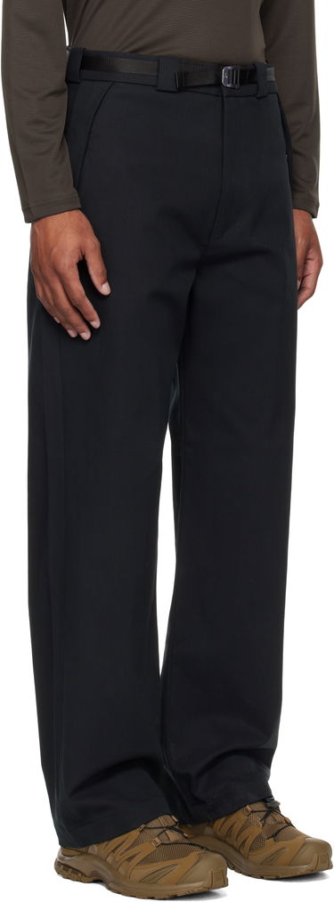Cargo nohavice ROA ROA Buckle Chino Pants Čierna | RBMW0380FA267, 1