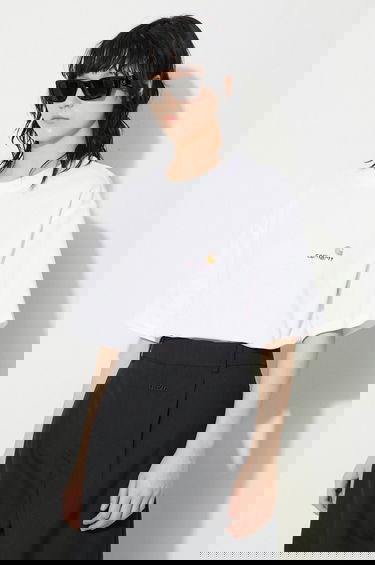 Tričko Carhartt WIP S/S American Script T-Shirt Čierna | I032218.02XX, 2