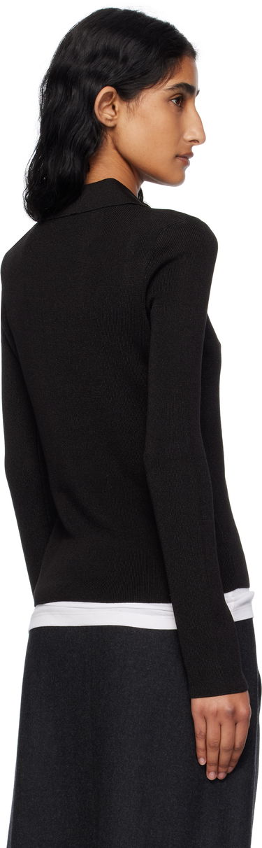 Polo tričko A.P.C. A.P.C. Mila Knit Polo Top Čierna | VIAMD-F23433, 2