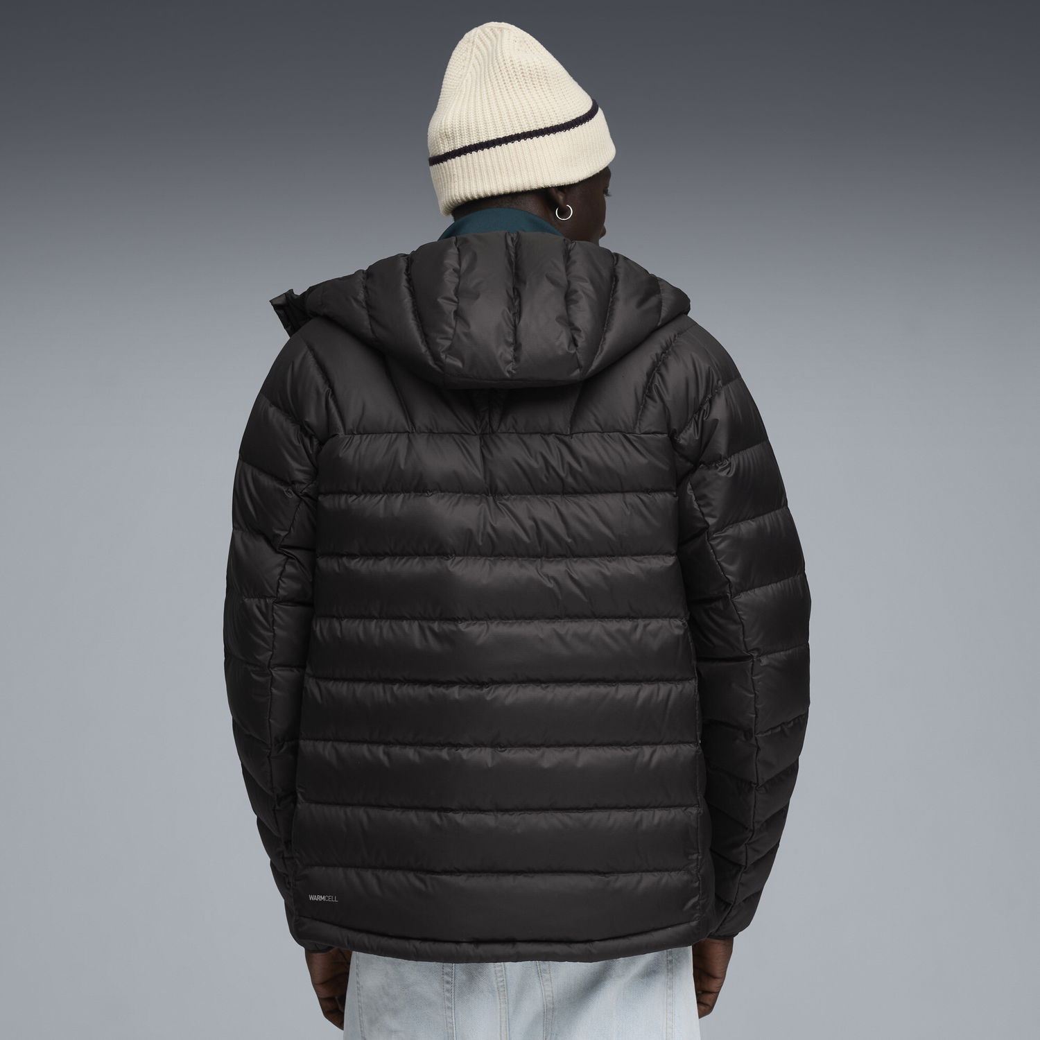 Prešívaná bunda Puma Packlite Hooded Down Jacket Čierna | 685221_01, 1