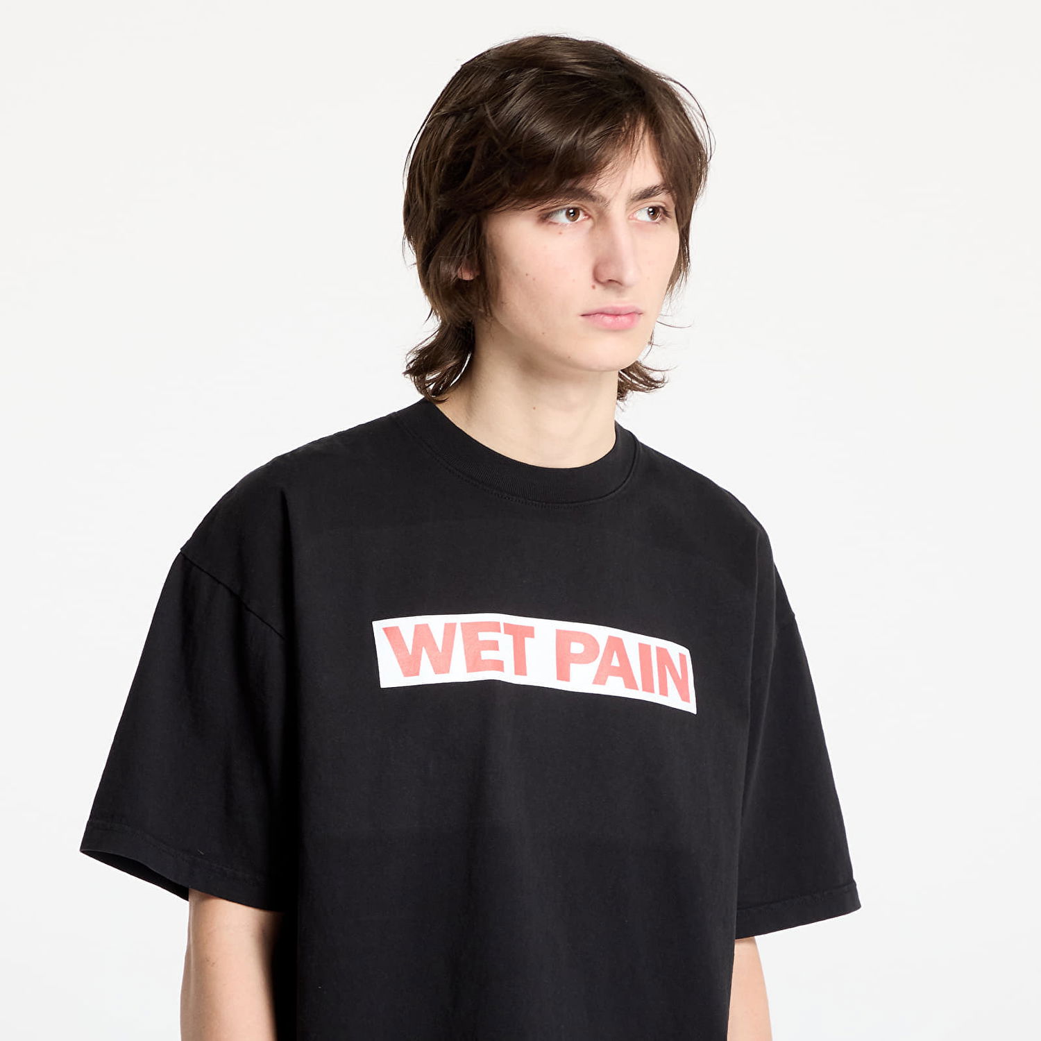 Tričko Pleasures PLEASURES Wet Pain T-Shirt Čierna | P25SP066 BLACK, 1