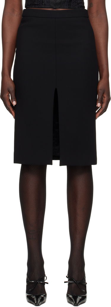 Sukňa Dolce & Gabbana Dolce&Gabbana Stretch Midi Skirt Čierna | F4CU2T FUBF1, 0