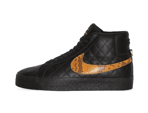 Skateboarding Nike SB Supreme x Zoom Blazer Mid QS SB "Black Snakeskin" Čierna | DV5078-001
