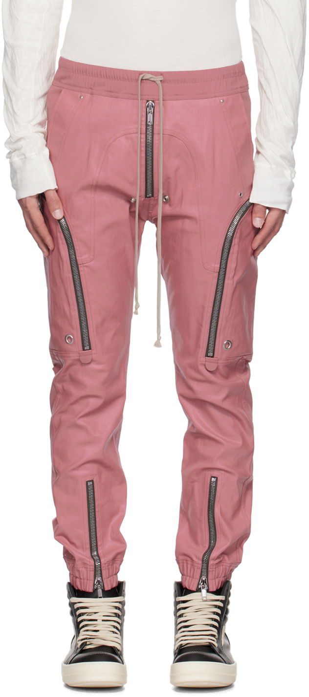 Cargo nohavice Rick Owens Bauhaus Cargo Pants Ružová | RU02D6377 SCT, 0