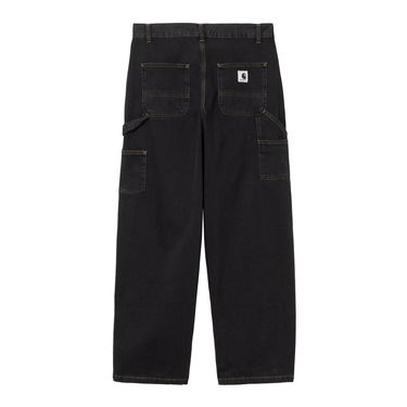 Cargo nohavice Carhartt WIP Double Knee Stone Washed Pants Čierna | I034229_9, 0