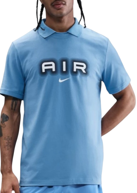 Polo tričko Nike Nike Air Graphic Polo Shirt Modrá | hm0185-489, 0