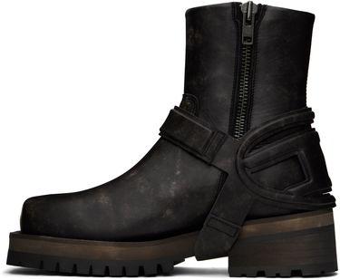 Oblečenie Diesel D-Texan-Harness Boots Čierna | Y03433-P4792-H9800, 2