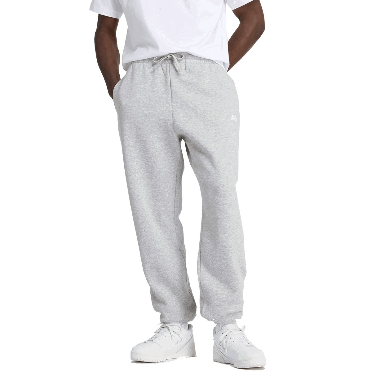 Tepláky New Balance Sport Essentials Sweatpants Šedá | MP41503-AG, 0