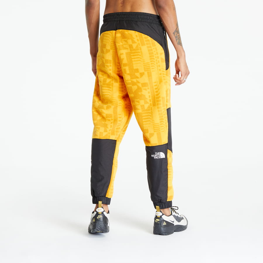 Nohavice The North Face Fleeski Y2K Pant Summit Gold Irregular Geometry Print Žltá | NF0A852KOQW1, 1