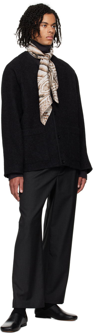 Sveter LEMAIRE LEMAIRE Raglan Liner Jacket Čierna | CO1072 LF504, 3