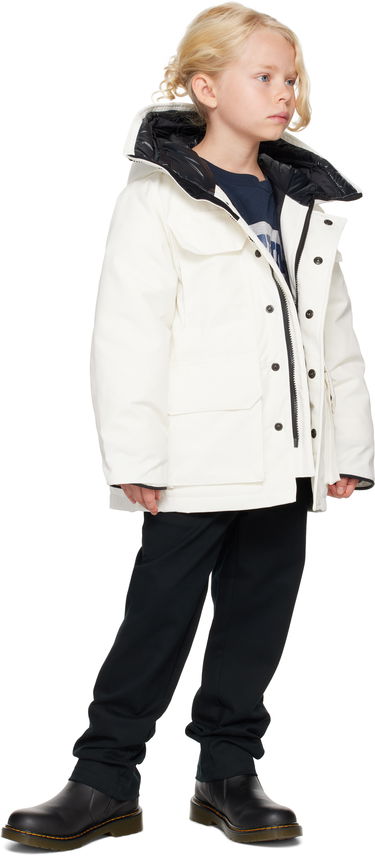 Parka Canada Goose Kids' Expedition Down Jacket Biela | 4552Y, 3