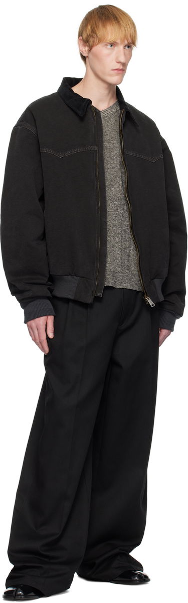 Bunda Maison Margiela Maison Margiela Yoke Caban Bomber Jacket Čierna | S50AM0640 M35255, 3