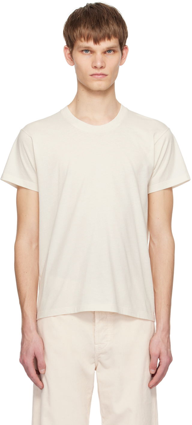Tričko The Row Blaine Regular-Fit Cotton T-Shirt Biela | 598-K569, 0