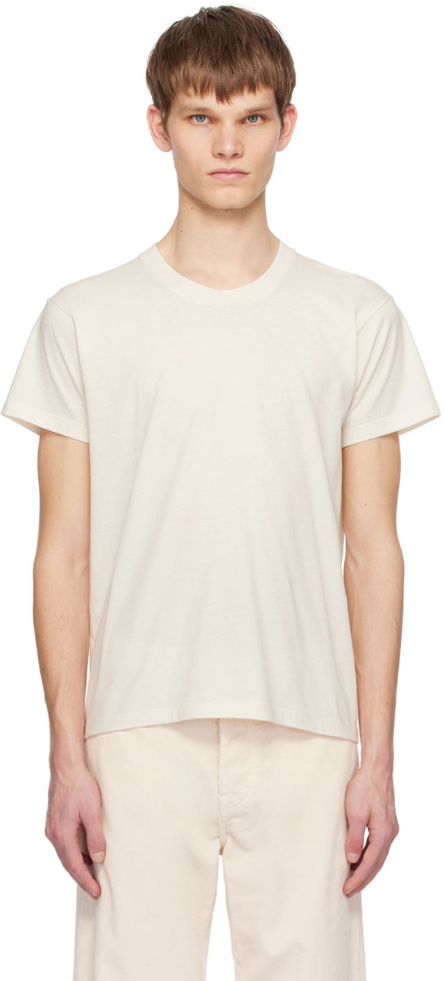 Tričko The Row Blaine Regular-Fit Cotton T-Shirt Biela | 598-K569