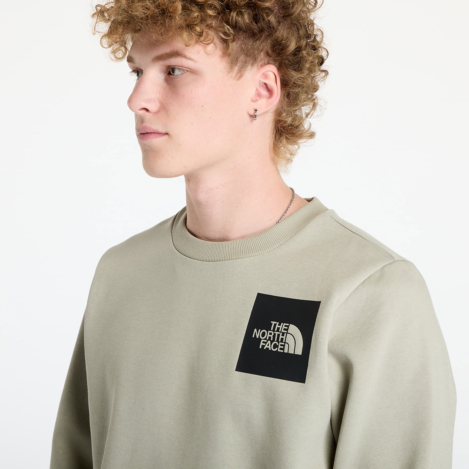 Fine Crewneck Sweatshirt Clay Grey