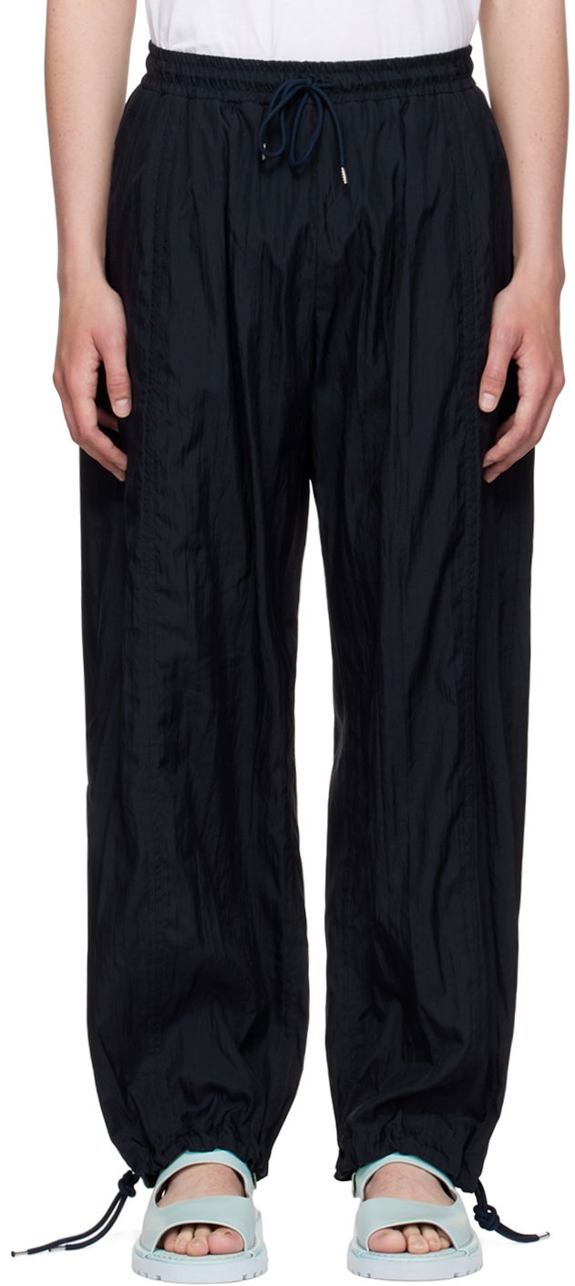 Nohavice Stella McCartney Stella McCartney Nylon Trousers Navy | 6044413STA90, 0
