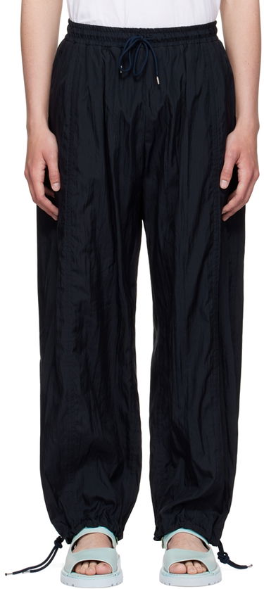 Nohavice Stella McCartney Stella McCartney Nylon Trousers Navy | 6044413STA90, 0