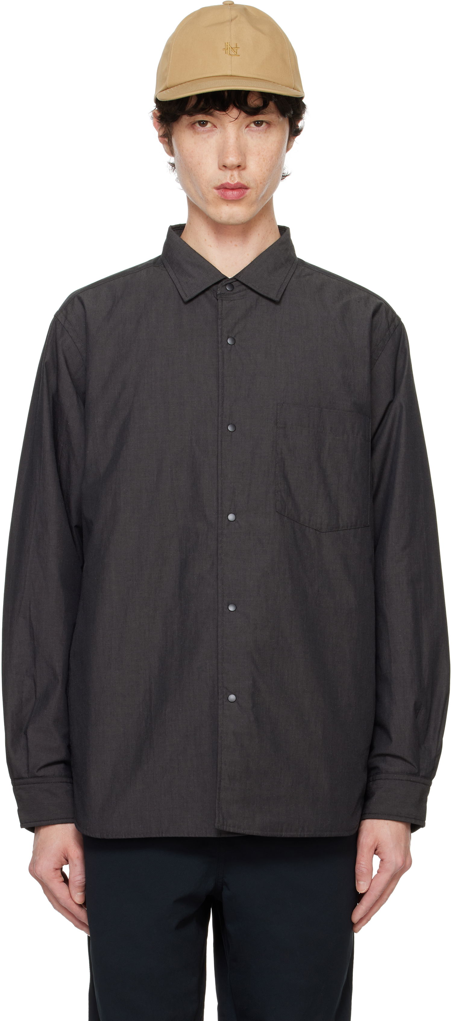 Vetrovka NANAMICA Insulation Shirt Šedá | S24FG053U, 0