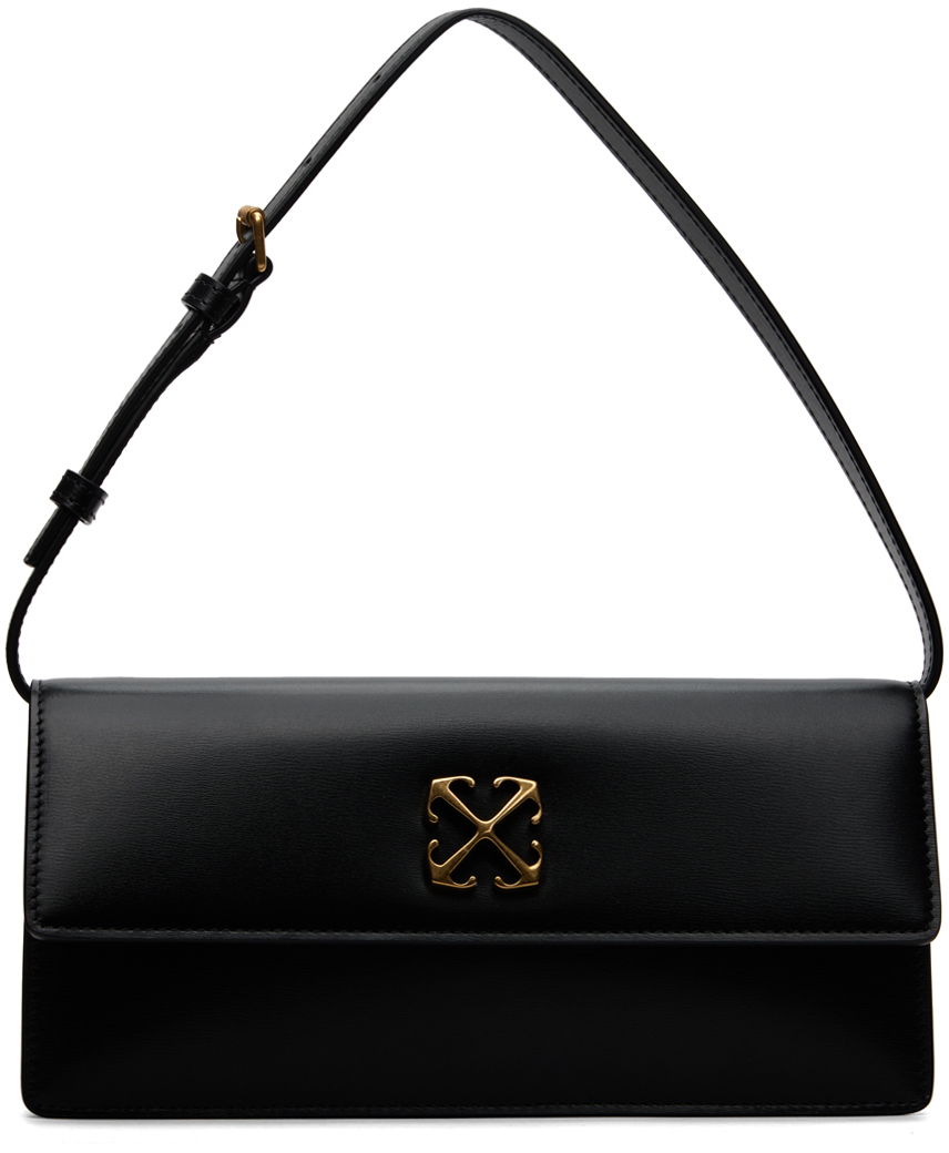 Taška cez rameno Off-White Black Jitney 1.0 Shoulder Bag Čierna | OWNN172C99LEA0011000, 0