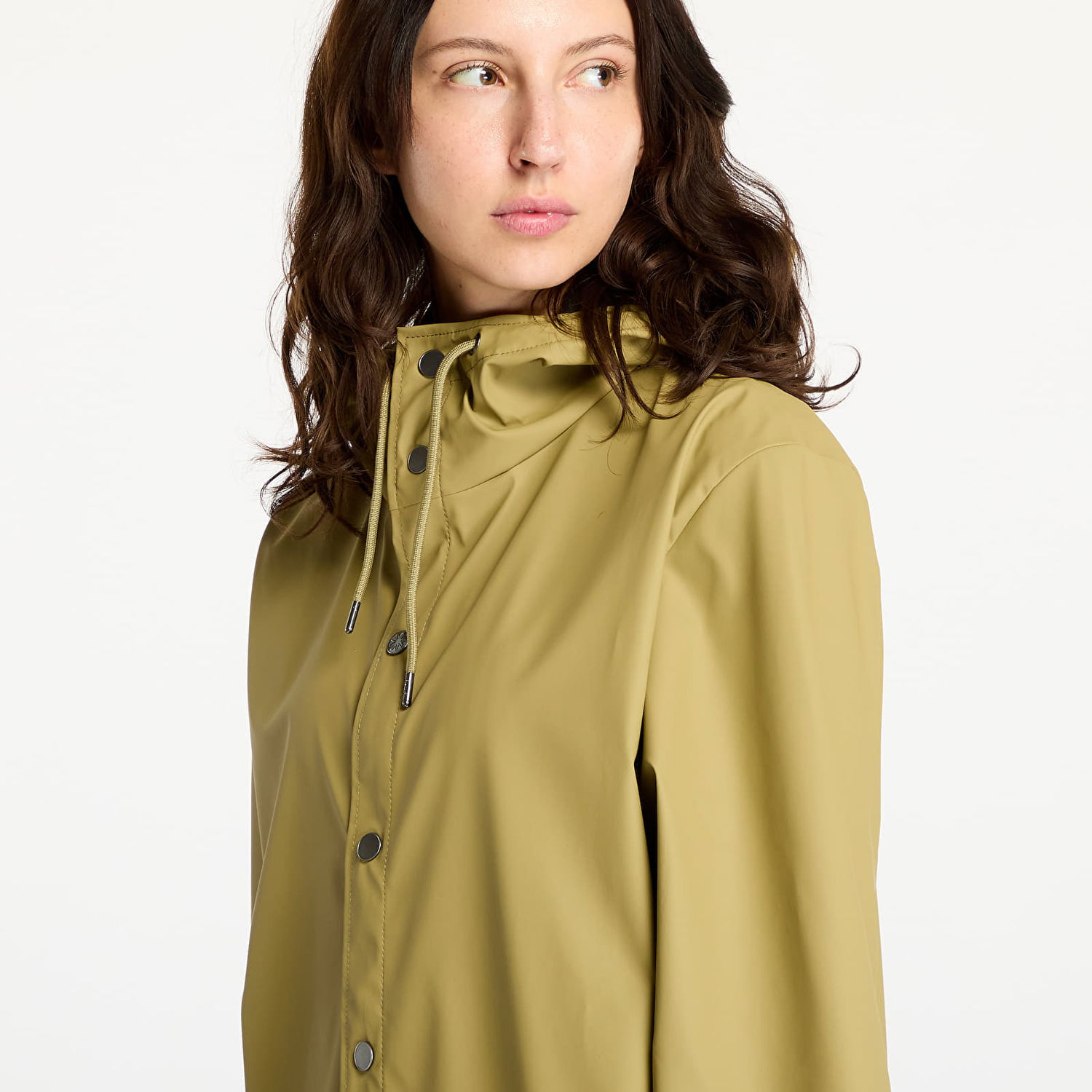 Parka Rains Long Jacket W3 UNISEX Khaki Zelené | 12020 44 Khaki, 1