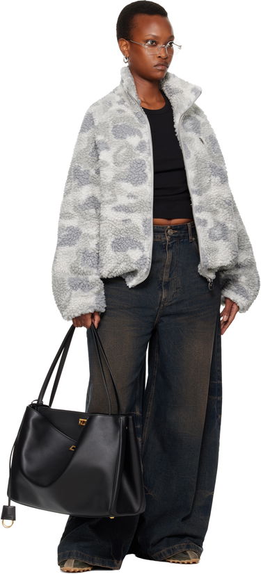 Bunda BAPE 1st Camo Metal Ape Head One Point Jacket Šedá | 001LJJ801065I, 3