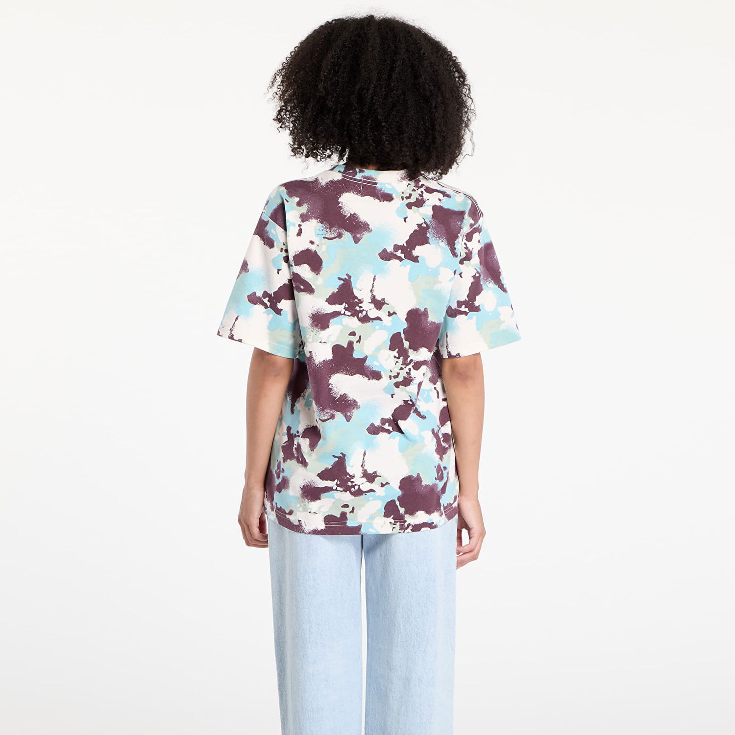 Tričko BAPE A BATHING APE Map Camo Ape Head One Point T-Shirt Rôznofarebný | 001CSL301001MMUL, 1