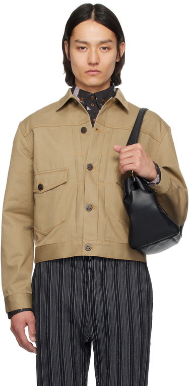 Bunda Vivienne Westwood Vivienne Westwood Marlene Cropped Jacket Béžová | 2801000E-W011Y-, 0