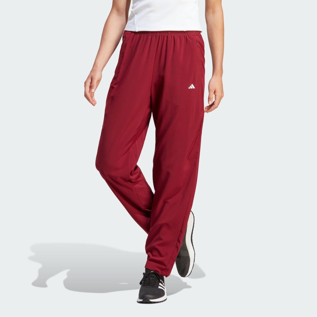 Nohavice a džínsy adidas Performance Training Červená | IL6986, 1
