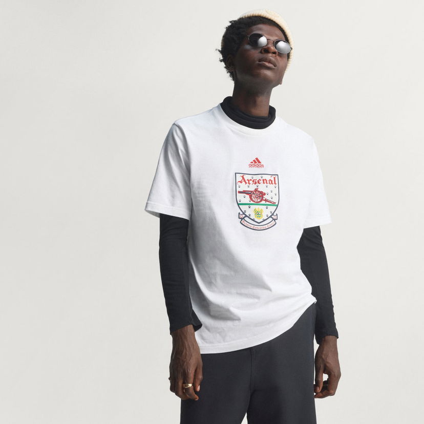 Tričko adidas Performance Arsenal 92-94 T-Shirt Biela | JY8905