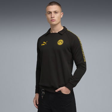 Mikina Puma Borussia Dortmund KING Drill Top Čierna | 782583_10, 1
