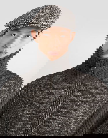 Bunda Dolce & Gabbana Dolce & Gabbana Houndstooth Knit Jacket Šedá | G9BVSTGJ846N0352, 3