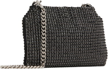 Kabelka Stella McCartney Stella McCartney Falabella Crystal Mesh Shoulder Bag Čierna | 7B0101WP0413, 2