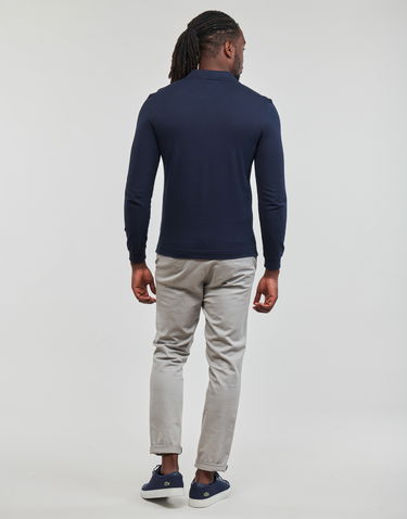 Polo tričko Lacoste Original L.12.12 Slim Fit Long Sleeve Polo Navy | PH4013-166, 3