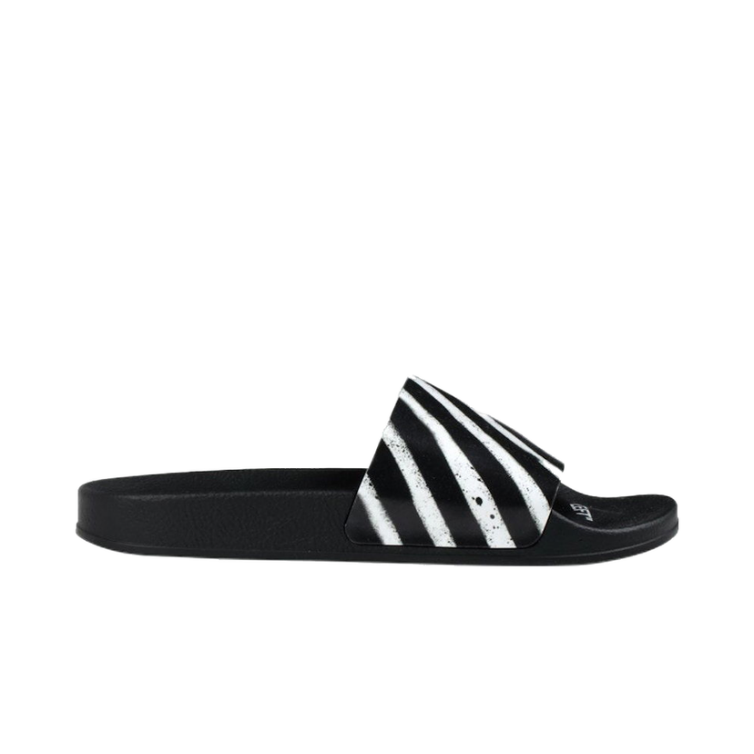 Tenisky a topánky Off-White Spray Stripes Slider Black White SS20 Čierna | OMIA088R20C220521001