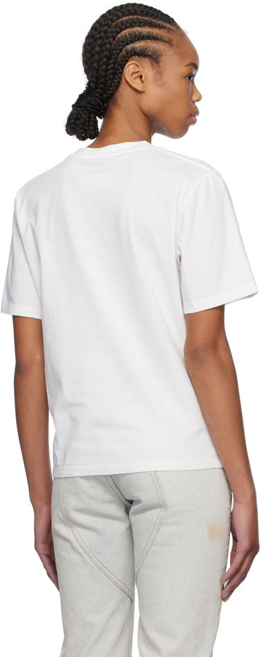 Tričko Maison Margiela MM6 Maison Margiela Taped Logo T-Shirt Biela | S52GC0336 M20048, 2