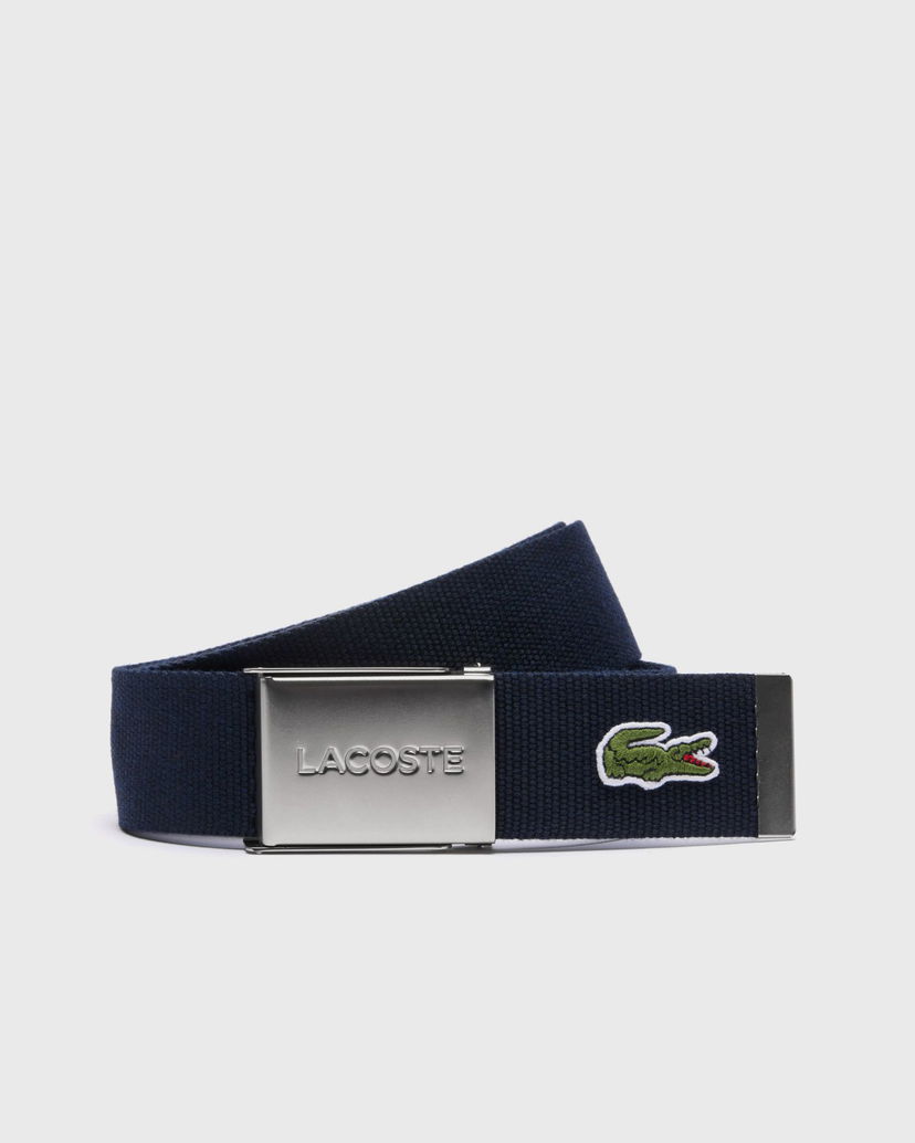 Opasok Lacoste Lacoste 40 Woven Strap 110 CM Navy | RC2012-166