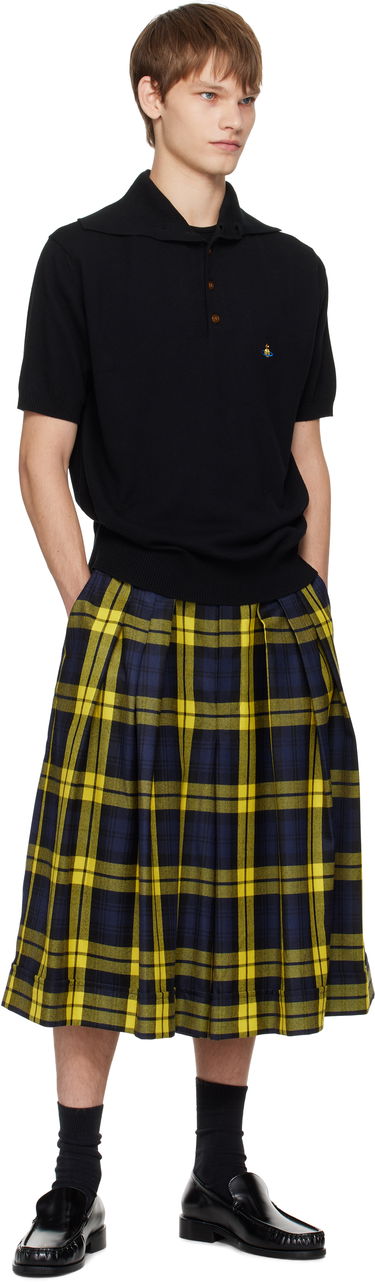 Polo tričko Vivienne Westwood Vivienne Westwood Alex Knit Polo Čierna | 2701001P-Y001V-, 3