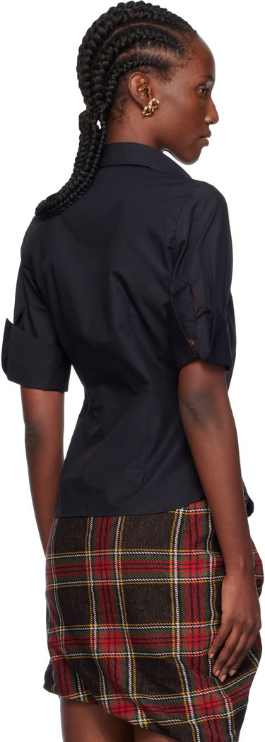 Košeľa Vivienne Westwood Vivienne Westwood Short Sleeve Violin Shirt Čierna | 15010066-W009Q-, 2