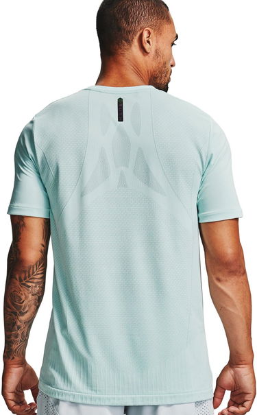 Tričko Under Armour T-Shirt Rush Seamless Fitted Short Sleeve Tyrkysová | 1351448-477, 1