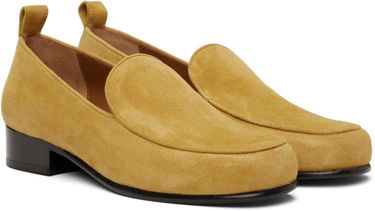 Starostlivosť o obuv BY FAR BY FAR Alfred Suede Loafers Žltá | MWFFC023KL007BR052PL, 3