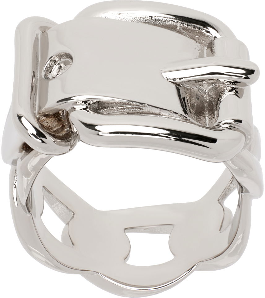 Prsteň Acne Studios Buckle Ring Šedá | C50419-, 0