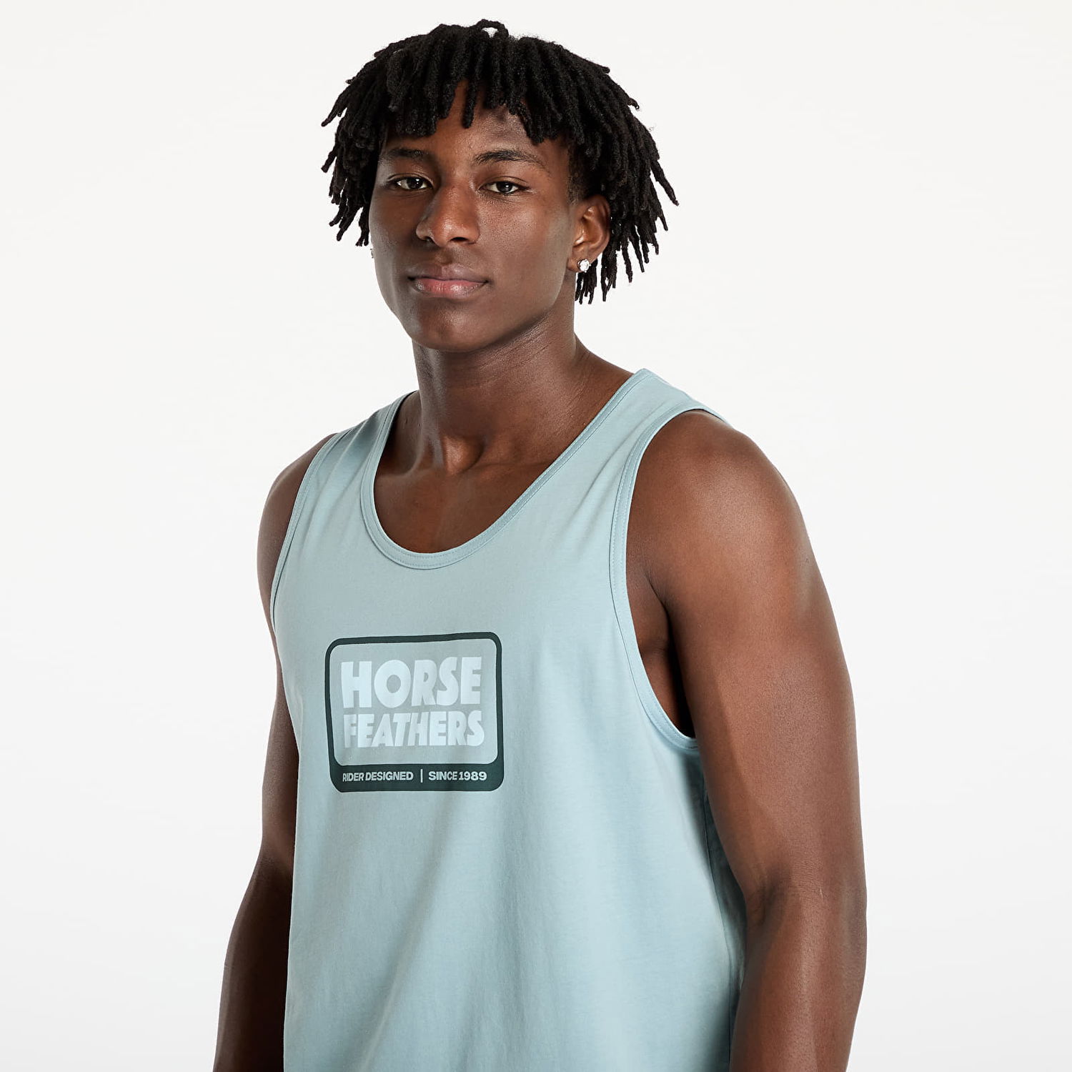 Tielko Horsefeathers Horsefeathers Millennium Tank Top Tyrkysová | SM1387A, 1