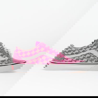 Tenisky a topánky Vans Vans Old Skool EK Checkerboard 36.5 Ružová | VN000EF3RAS1, 2