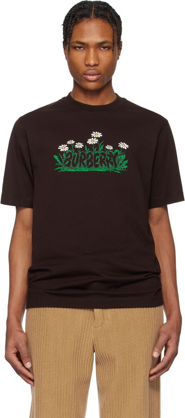 Tričko Burberry Daisy Logo Graphic T-Shirt Hnedá | 8102436, 0