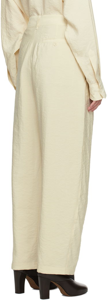 Nohavice LEMAIRE Lemaire Soft Pleated Trousers Béžová | PA1062 LF208, 2