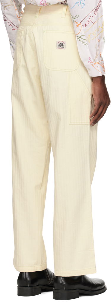 Džínsy Bode Bode Greenskeeper Knolly Brook Trousers Žltá | MRS25BT004, 2