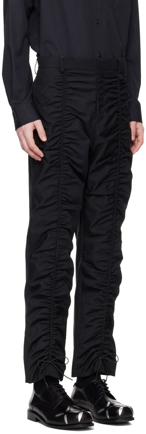 Nohavice Simone Rocha Simone Rocha Ruched Trousers Čierna | 4095 1075, 1